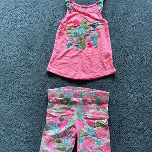 Cynthia Rowley Girl's Multicolor Tank Top Set Size Small 5/6